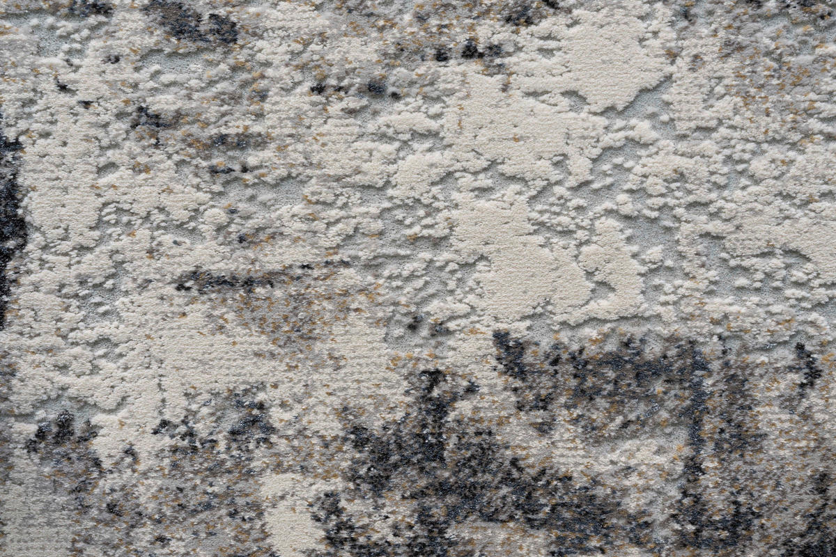 WEBTEPPICH  Wohnzimmer 200/200 cm Canyon Grau, Hellgrau, Dunkelblau  - Hellgrau/Dunkelblau, Design, Kunststoff/Textil (200/200cm) - Novel