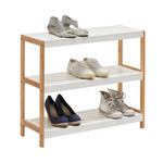 SCHUHREGAL 70/58,5/26 cm  - Braun/Weiß, Design, Holz/Holzwerkstoff (70/58,5/26cm) - Xora