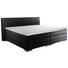 BOXSPRINGBETT 'PRINZ' H2 Lederlook 200/200 cm INKL. Matratze, gepolstertes Kopfteil, Bettkasten, Topper - Silberfarben/Schwarz, MODERN, Textil (200/200cm) - Novel BOXSPRINGBETT 'PRINZ' H2 Lederlook 200/200 cm INKL. Matratze, gepolstertes Kopfteil, Bettkasten, Topper - Silberfarben/Schwarz, MODERN, Textil (200/200cm) - Novel