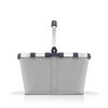 EINKAUFSKORB 22 L  - Schwarz/Altrosa, Basics, Textil (49/29/28cm) - Reisenthel
