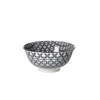 MÜSLISCHALE Takeo 15,5 cm  - Schwarz/Weiß, Basics, Keramik (15,5cm) - Ritzenhoff Breker
