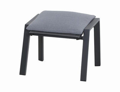 Siena Garden Gartenhocker Anthrazit 57x44.5x49.5 cm