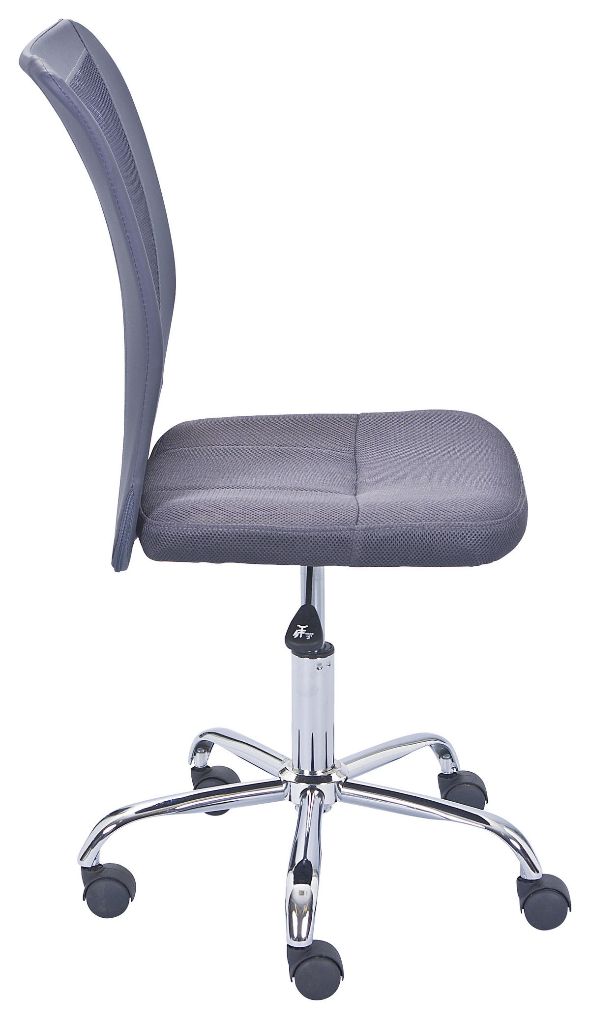 JUGENDDREHSTUHL - Chromfarben/Grau, Modern, Kunststoff/Textil (43/88/56cm) - MID.YOU