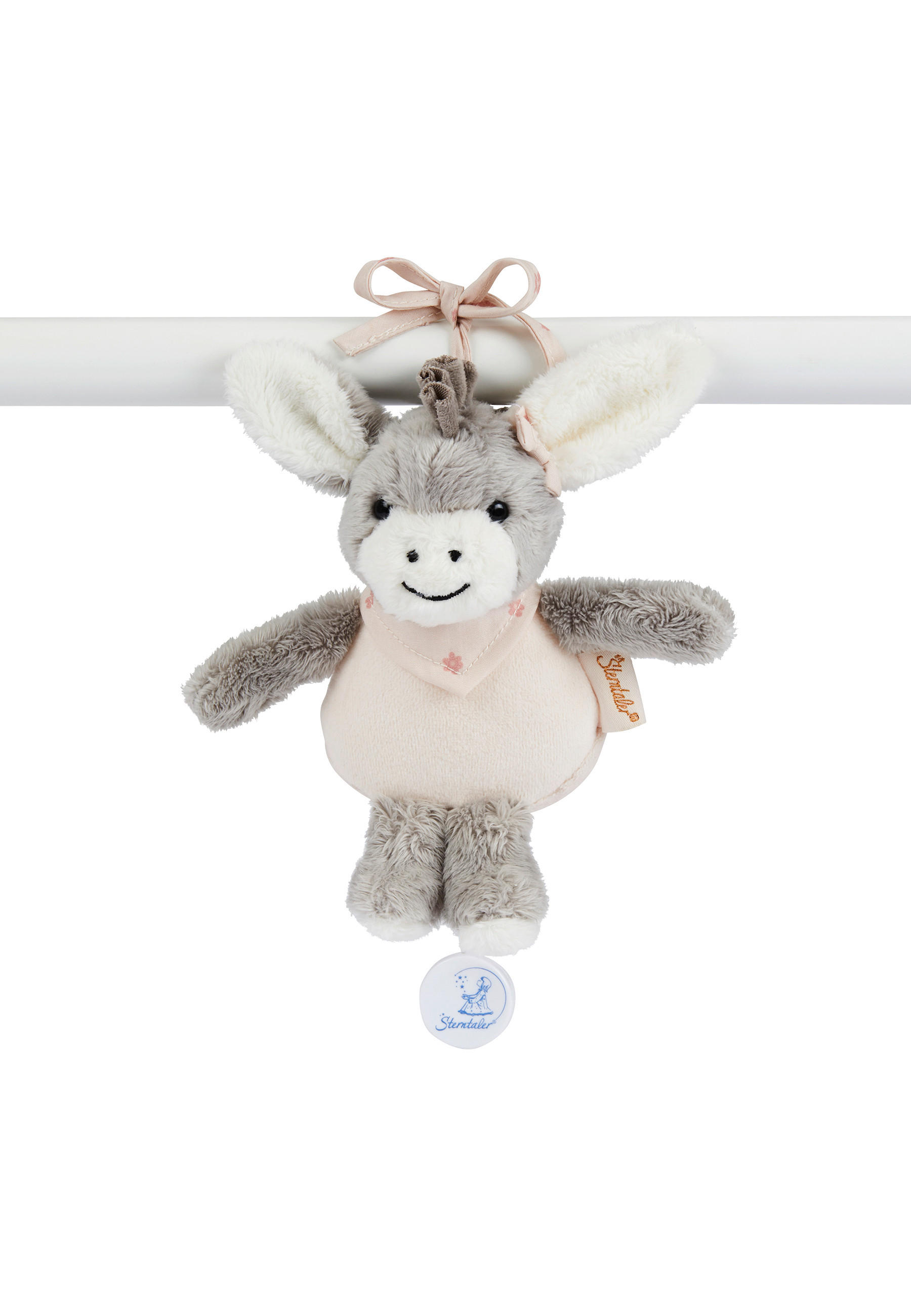 SPIELUHR EMMI GIRL  - Hellrosa, Basics, Textil (19/15/8cm) - Sterntaler
