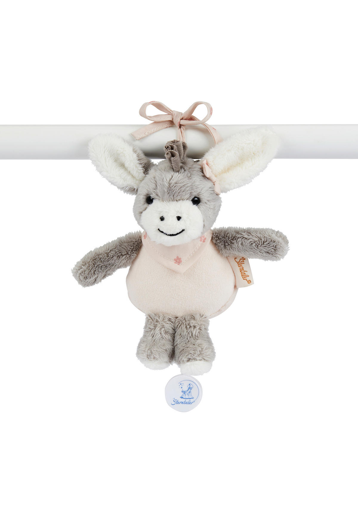 SPIELUHR EMMI GIRL  - Hellrosa, Basics, Textil (19/15/8cm) - Sterntaler
