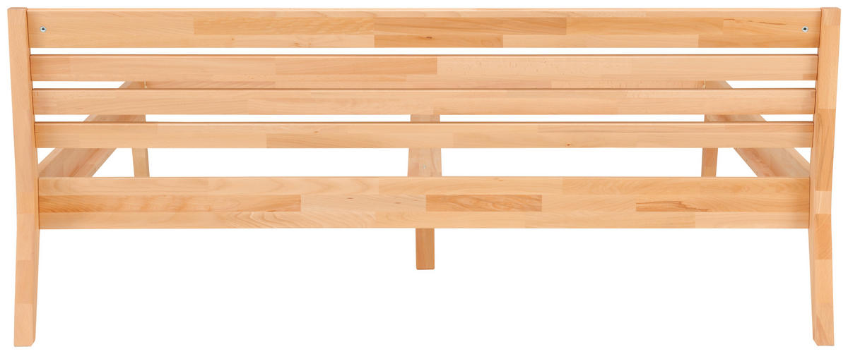 BETT 180/200 cm  in Kernbuche  - Kernbuche, MODERN, Holz (180/200cm) - MID.YOU