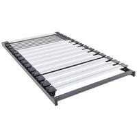 LATTENROST 90/200 cm  - Schieferfarben/Anthrazit, Basics, Holz/Kunststoff (90/200cm) - Dieter Knoll