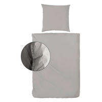 BETTWÄSCHE Renforcé 135/200 cm  - Grau, Basics, Textil (135/200cm)