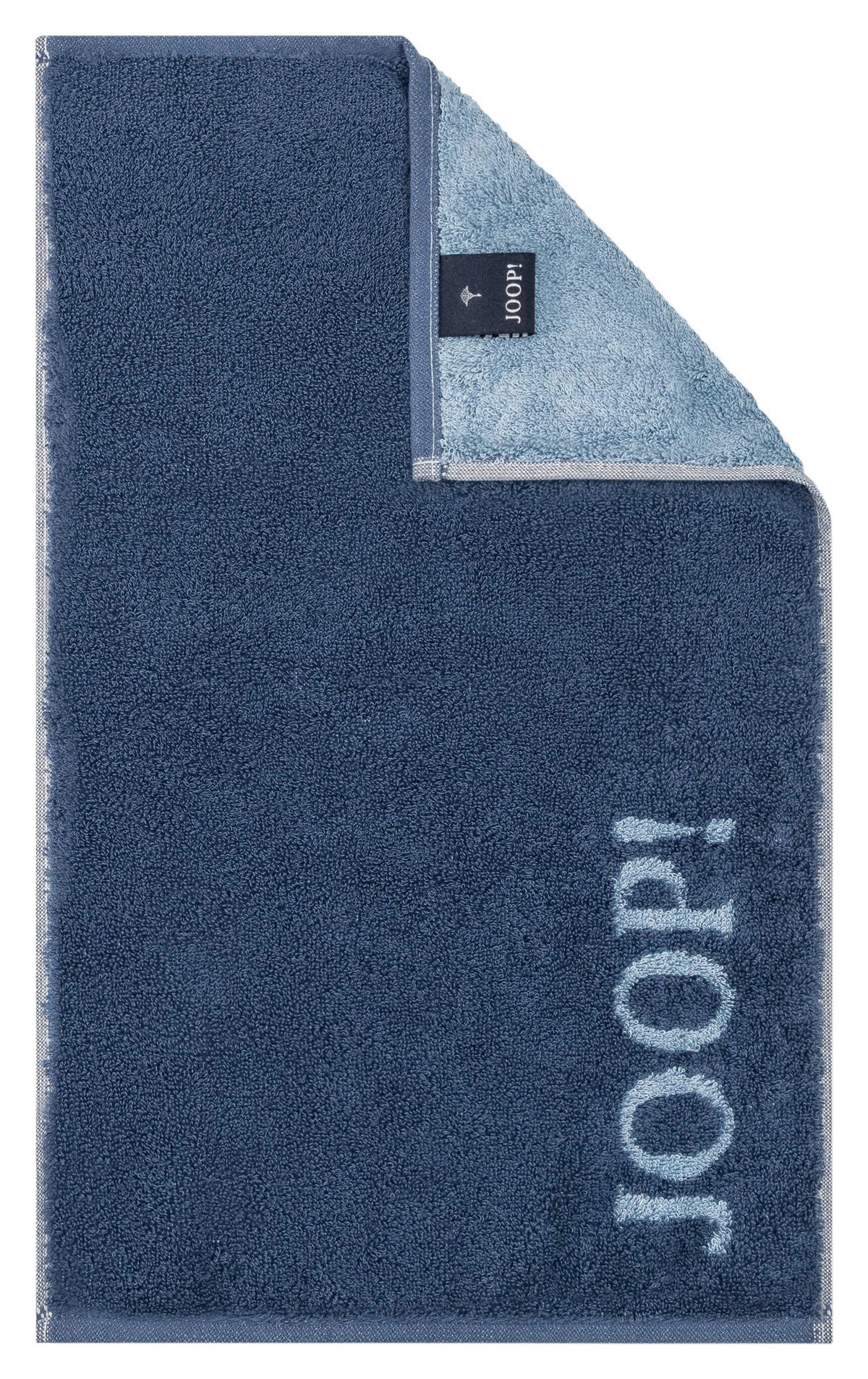 GÄSTETUCH DIVIDED DOUBLEFACE Blau 30/50 cm  - Blau, Basics, Textil (30/50cm) - Joop!