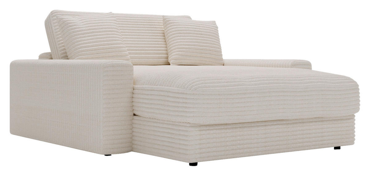 XXL-SESSEL - Schwarz/Naturfarben, MODERN, Kunststoff/Textil (160/87/190cm) - Carryhome
