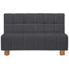 SCHLAFSOFA Grau  - Naturfarben/Grau, Design, Holz/Textil (145/92/102cm) - Novel