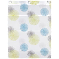 MAGNETROLLO  halbtransparent  100/130 cm    - Blau/Weiß, Basics, Textil (100/130cm) - Novel