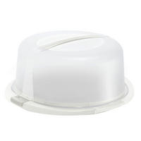 TORTENGLOCKE - Transparent/Weiß, Basics, Kunststoff (38/34/16cm) - Rotho