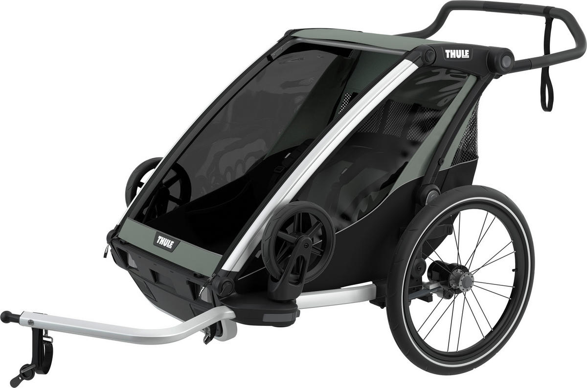 FAHRRADANHÄNGER   Chariot Lite 2  - Grün, Basics, Metall (80/114,5/94cm) - Thule