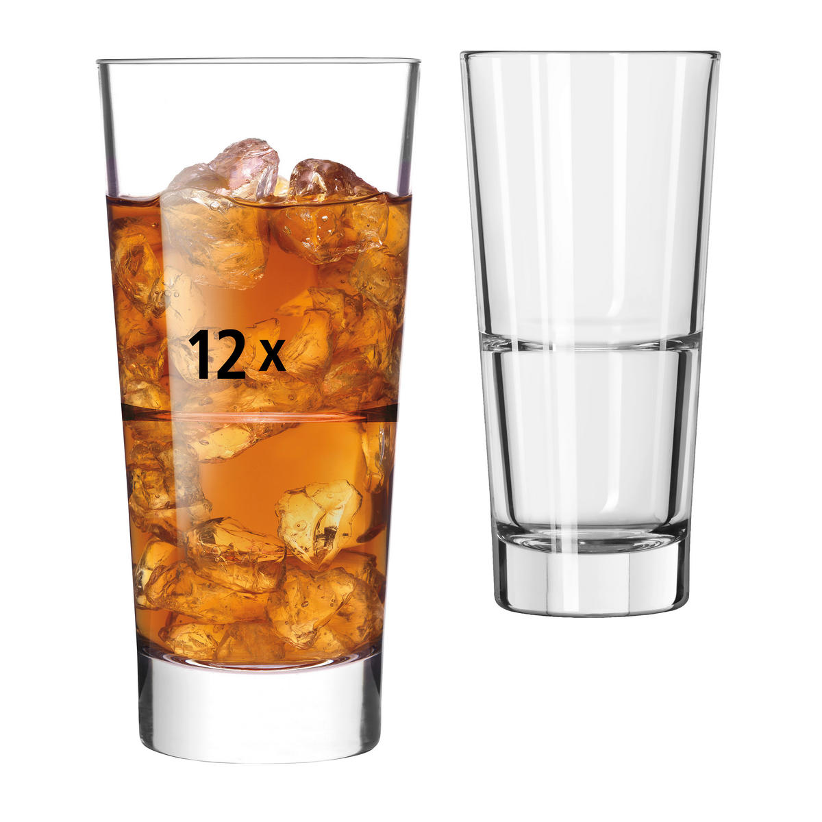 GLÄSERSET Endeavor  12-teilig  - Klar, Basics, Glas (7,5/16cm)
