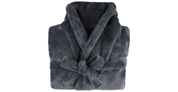 BADEMANTEL S Milano - Anthrazit, KONVENTIONELL, Textil (Snull) - Boxxx