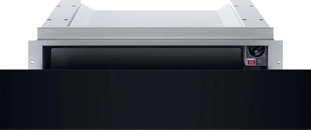 WÄRMESCHUBLADE BWD1AKF  - Schwarz, Basics, Glas/Metall (59,5/14,1/56,3cm) - Bauknecht