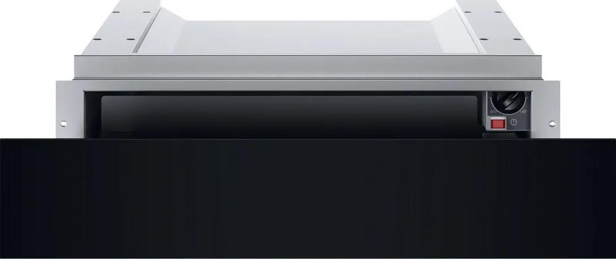 WÄRMESCHUBLADE BWD1AKF  - Schwarz, Basics, Glas/Metall (59,5/14,1/56,3cm) - Bauknecht