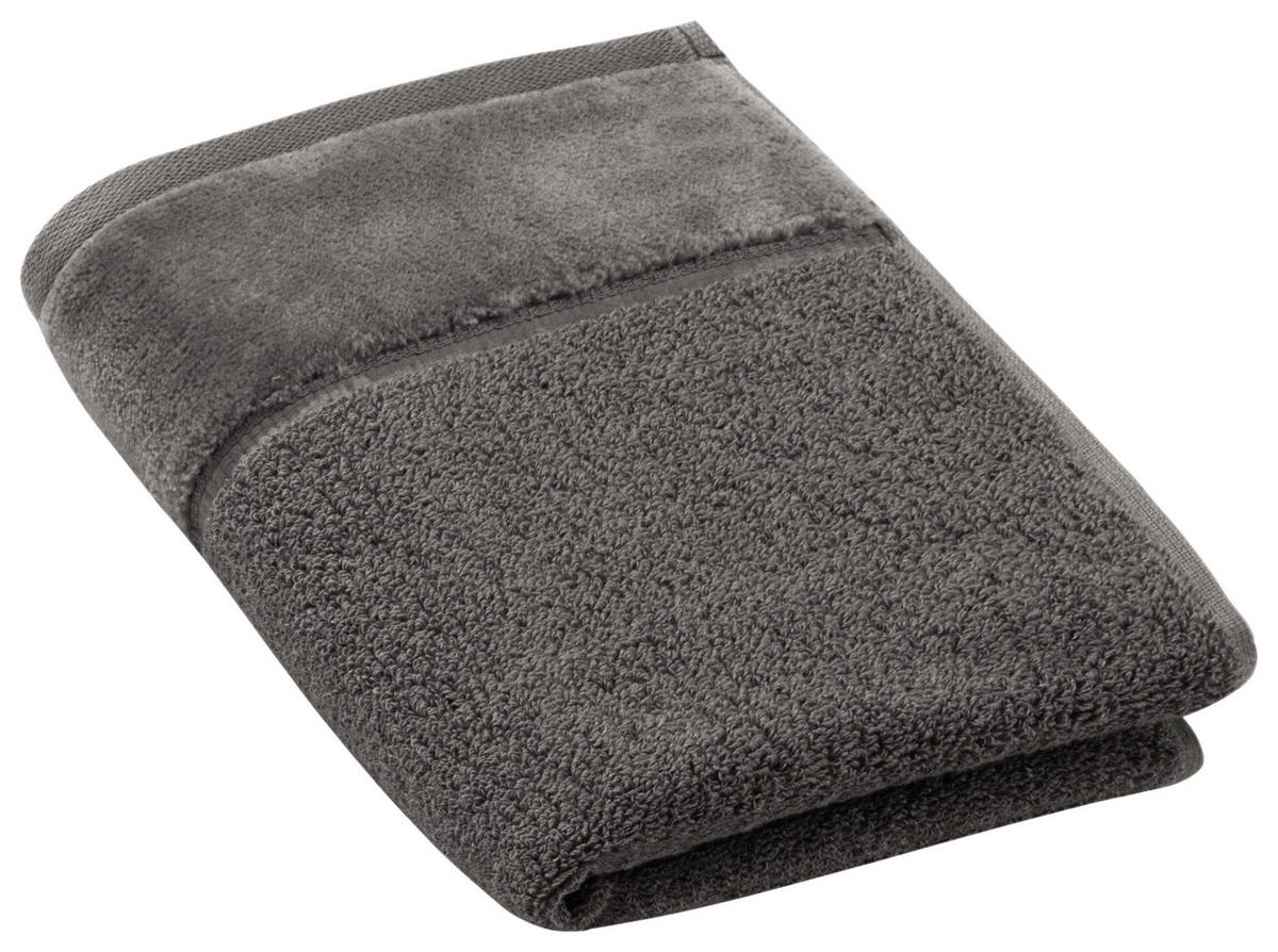 GÄSTETUCH 40/60 cm Pure Grau  - Grau, Basics, Textil (40/60cm) - Vossen