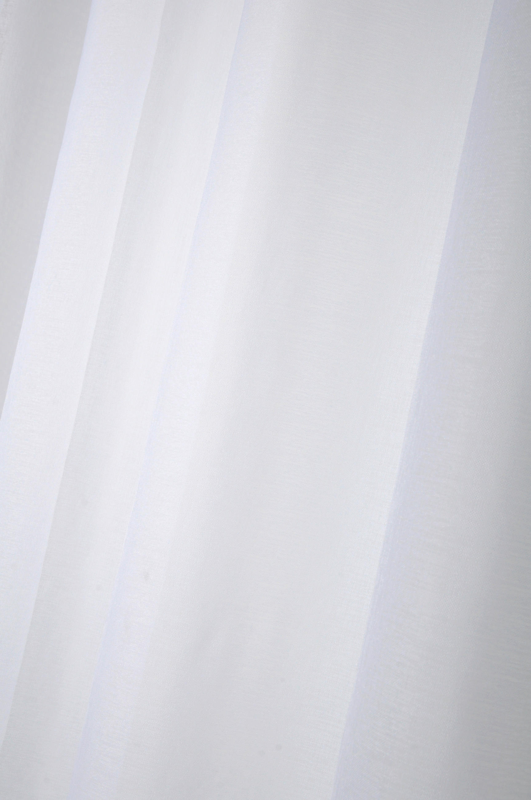 KONČANA ZAVESA     - bela, Basics, tekstil (135/260cm)