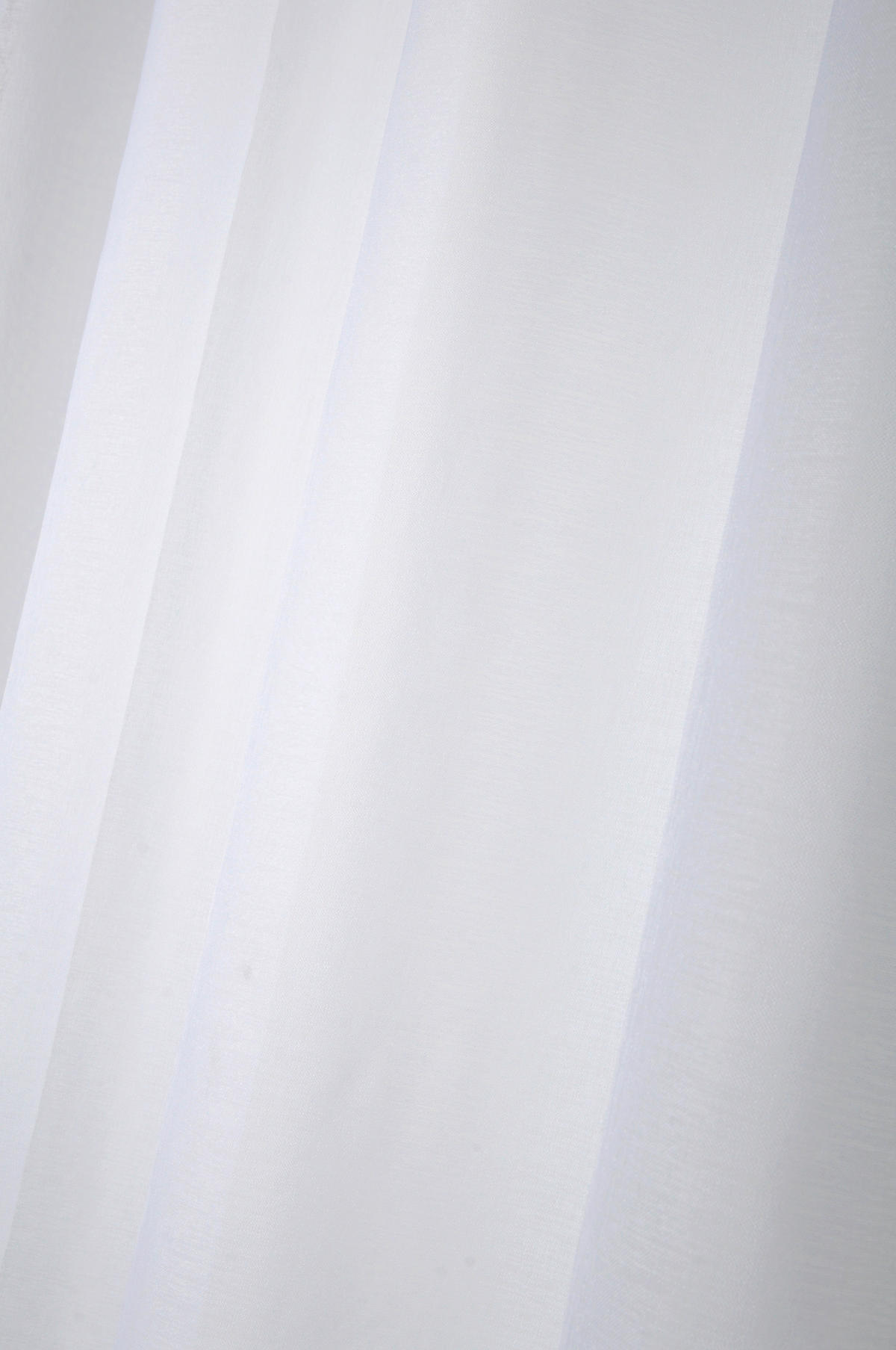 KONČANA ZAVESA     - bela, Basics, tekstil (135/260cm)