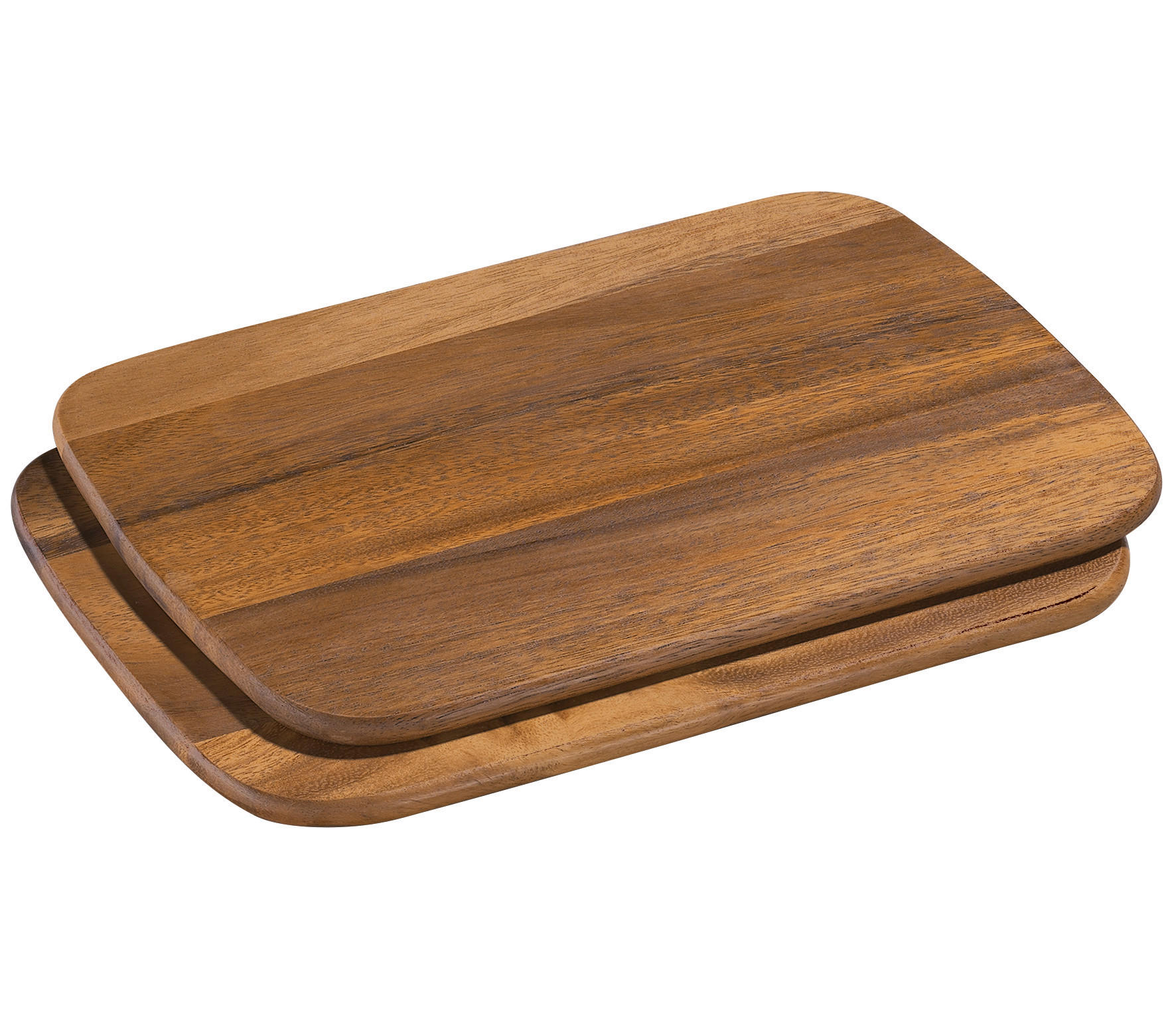 SCHNEIDEBRETT-SET Holz Akazie  - Akaziefarben, Basics, Holz (28/20/2cm) - Zassenhaus