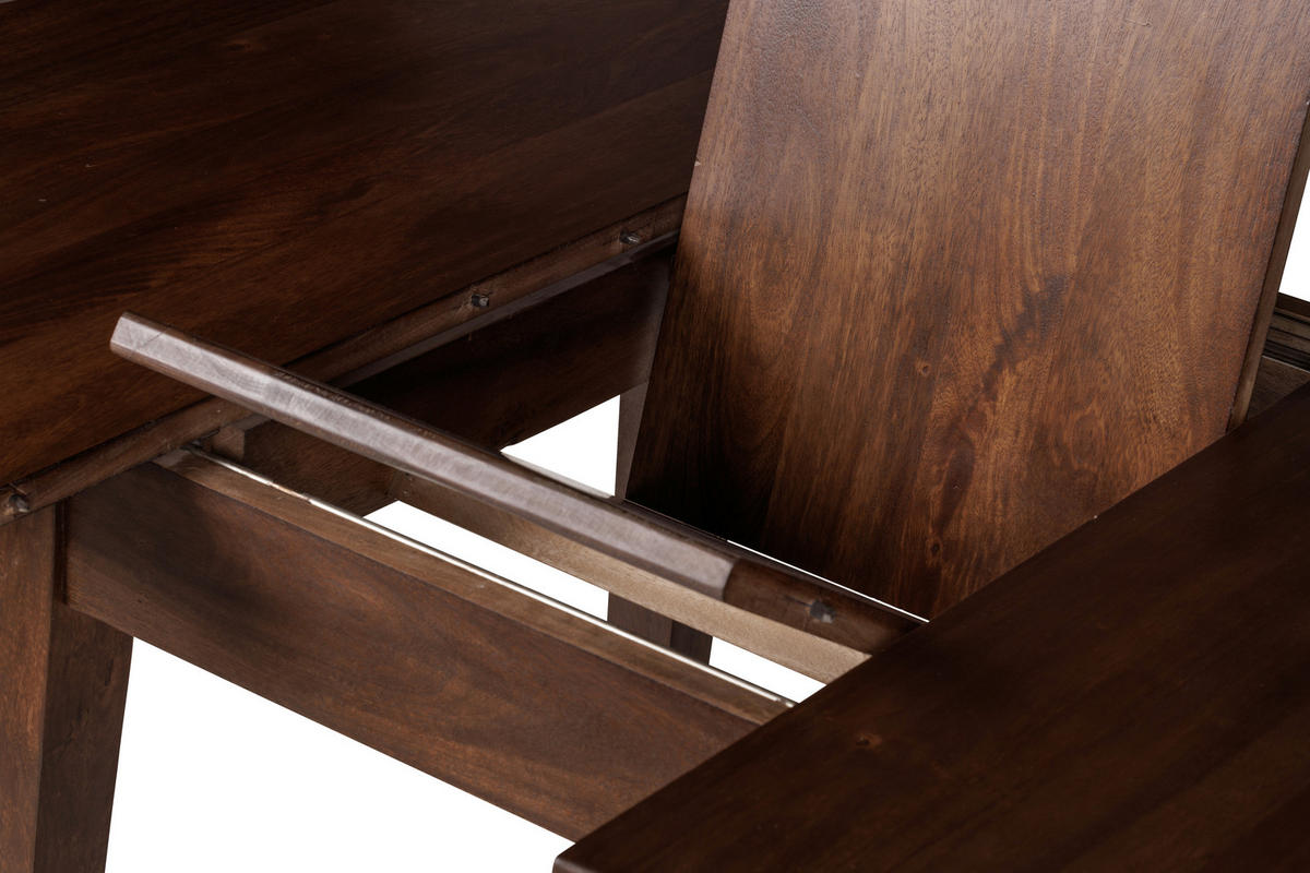 ESSTISCH in Holz  - Walnussfarben, MODERN, Holz (115cm) - Livetastic