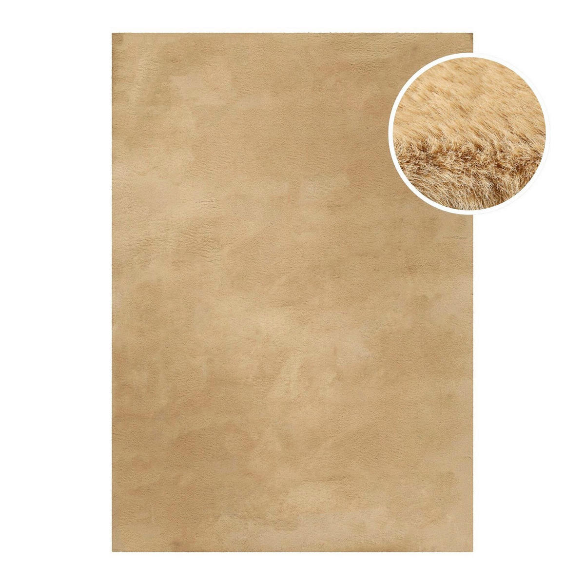 HOCHFLORTEPPICH 80/150 cm ESP-4377-10 Beige  - Beige, KONVENTIONELL, Textil (80/150cm) - Esprit