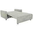 SCHLAFSOFA Chenille Silberfarben  - Silberfarben/Schwarz, KONVENTIONELL, Kunststoff/Textil (161/90/108cm) - Carryhome