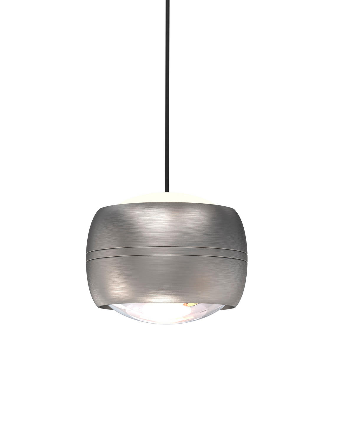 LED-HÄNGELEUCHTE 10/180/10 cm  - Nickelfarben, Design, Metall (10/180/10cm)