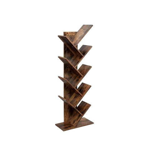 BÜCHERWAND  50/141,5/25 cm Braun  - Braun, Basics, Holzwerkstoff (50/141,5/25cm) - Boxxx