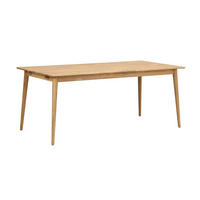 MATBORD ekfärgad rektangulär  utdragbar, finns i olika storlekar, finns i olika trädekorer  - ekfärgad, Design, trä (180/90/74cm) - Rowico