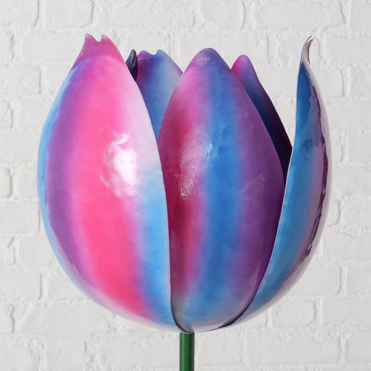 DEKOBLUME - Lila/Violett, LIFESTYLE, Metall (30/30/150cm)