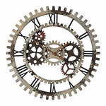 WANDUHR Silberfarben  - Silberfarben, Basics, Metall (69,5cm) - Ambia Home