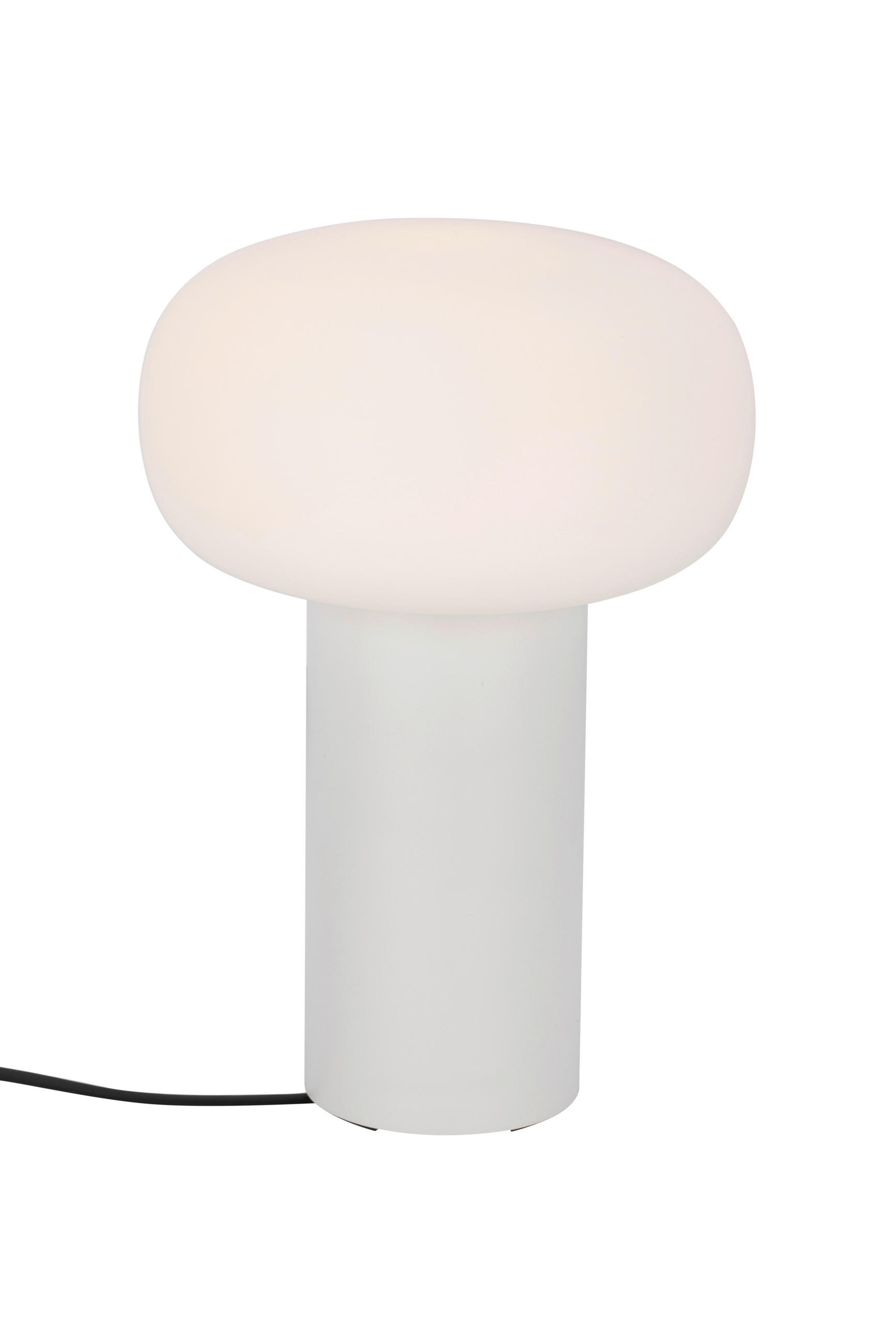 Thumbnail - Dieter Knoll Akku-Tischleuchte, Weiß, Glas, Uni,Uni, rund,rund, G, 19 cm, RoHS, CE, Farbwechsler, Touch-Schalter (on/off...