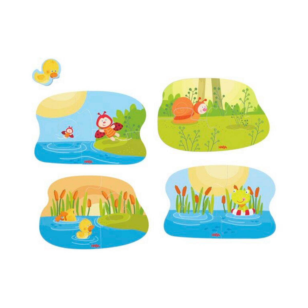 PUZZLE - Multicolor, Basics, Karton (20/12cm) - Haba