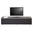 TV-ELEMENT 180/43/42 cm - Sandfarben/Alufarben, Design, Glas/Holzwerkstoff (180/43/42cm) TV-ELEMENT 180/43/42 cm - Sandfarben/Alufarben, Design, Glas/Holzwerkstoff (180/43/42cm)