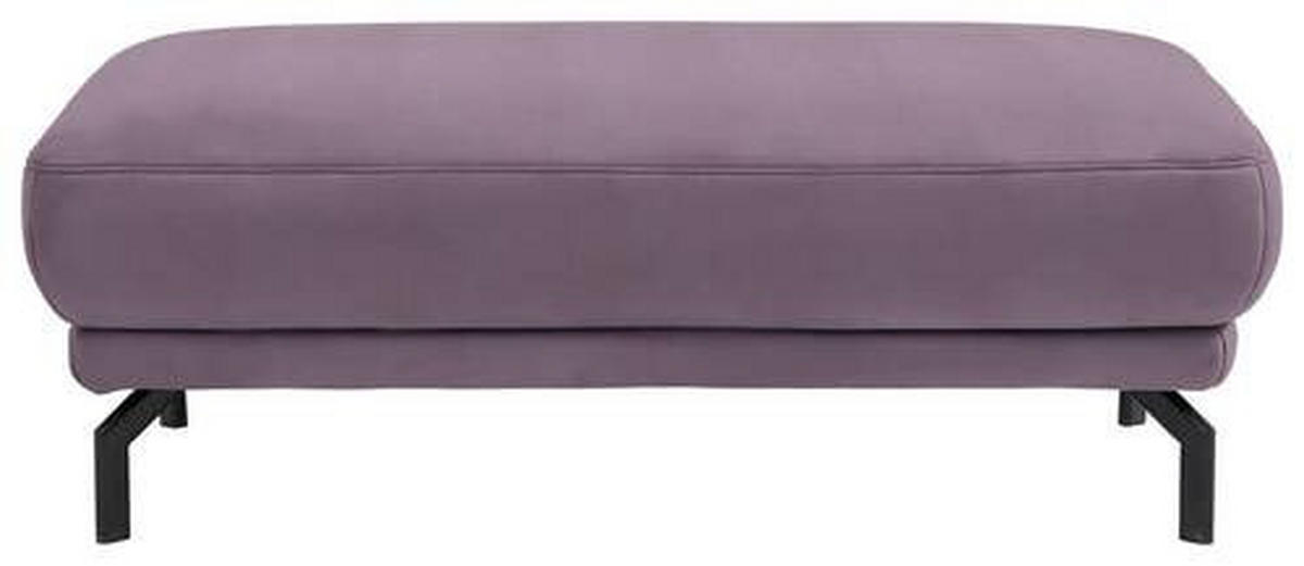 HOCKER in Textil Lila, Flieder  - Lila/Flieder, Design, Textil/Metall (127/46/72cm) - Dieter Knoll
