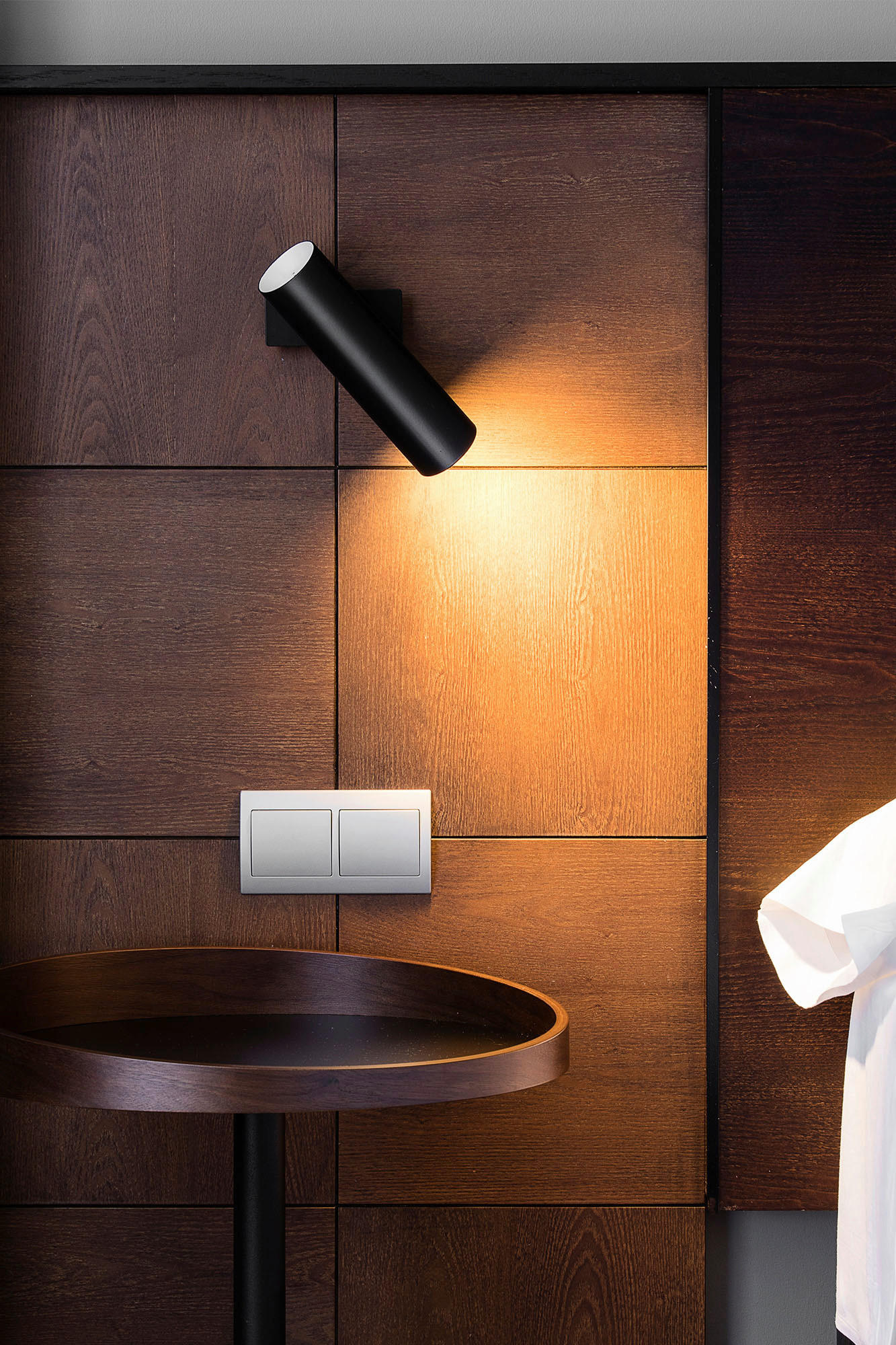 WANDLEUCHTE 5.6/18/22 cm   - Schwarz, Design, Metall (5.6/18/22cm)