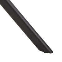 ARMLEHNSTUHL  in Eisen Mikrofaser  - Schwarz/Braun, Modern, Holz/Textil (61/91/58cm) - Livetastic