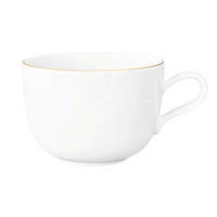 FRÜHSTÜCKSTASSE Liberty  - Goldfarben/Weiß, Basics, Keramik (0,38l) - Seltmann Weiden