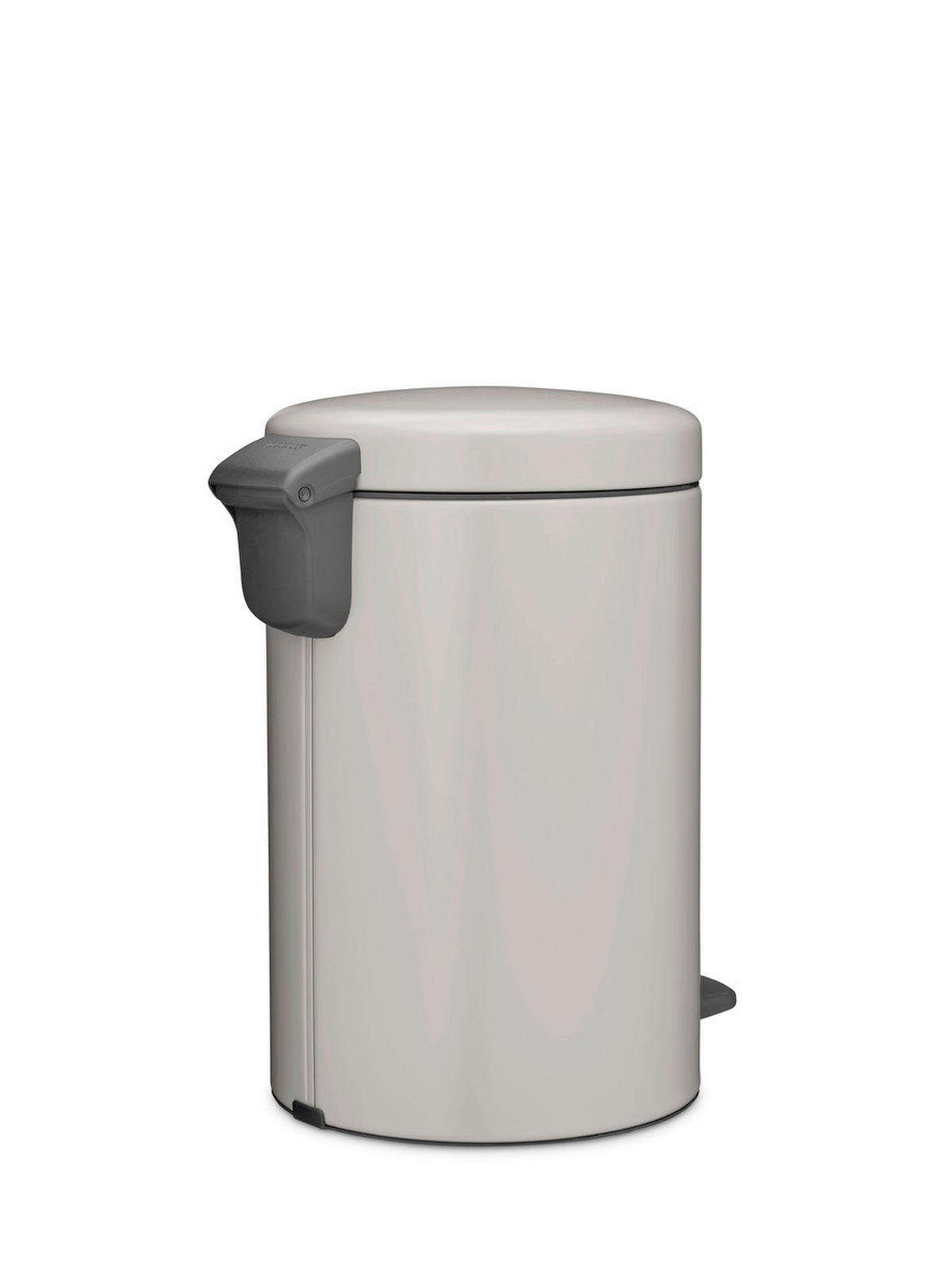 KANTA SA PAPUČICOM  12 l   - svetlosiva/antracit, Osnovno, metal/plastika (25.1/41.1/33.8cm) - Brabantia