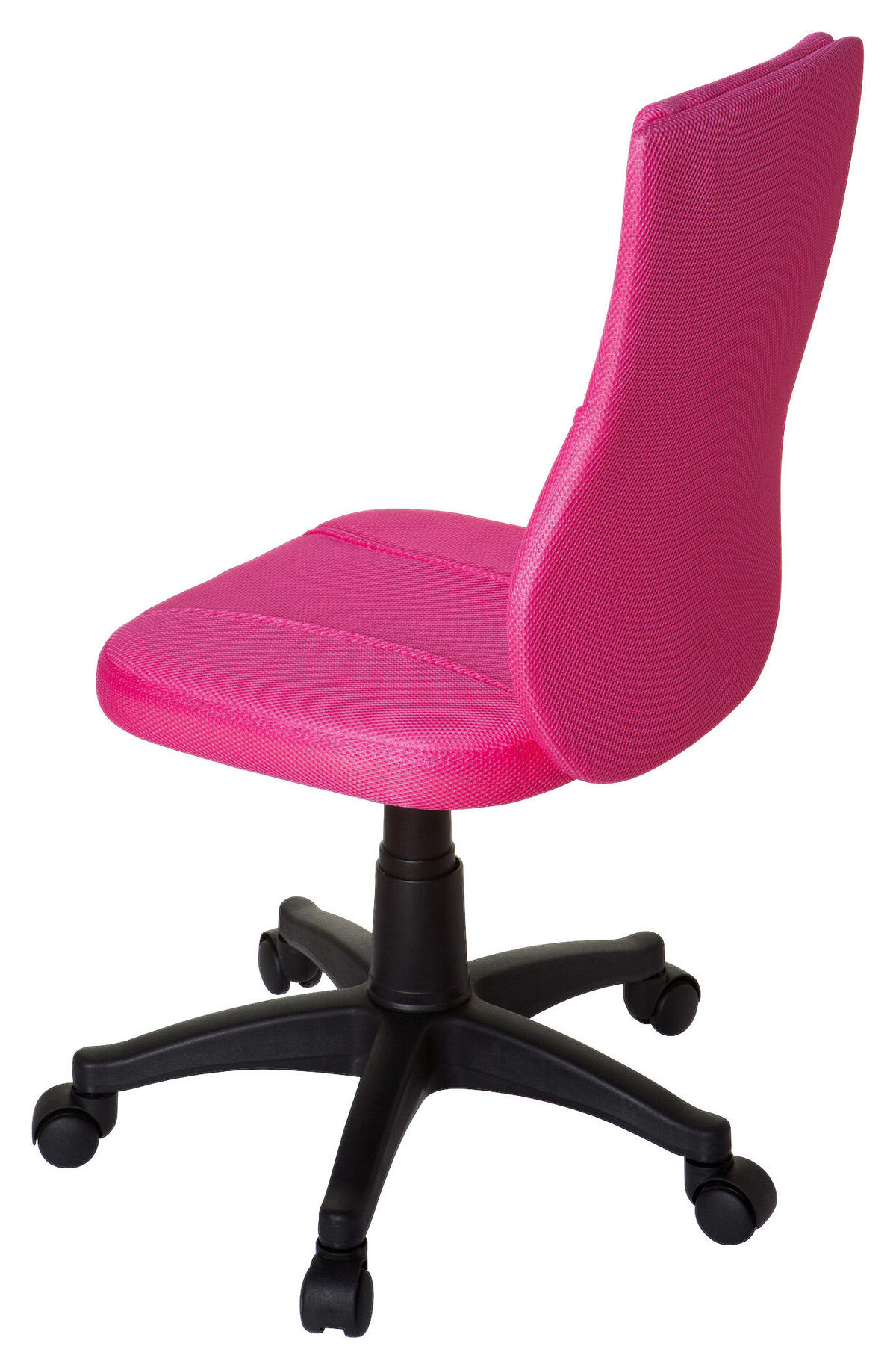 OTOČNÁ ŽIDLE PRO MLÁDEŽ, pink - pink, Basics, plast (46/84-94/40cm) - MID.YOU