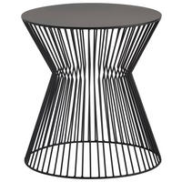 BEISTELLTISCH 35/35/38 cm Schwarz rund  - Schwarz, Trend, Metall (35/35/38cm) - Carryhome