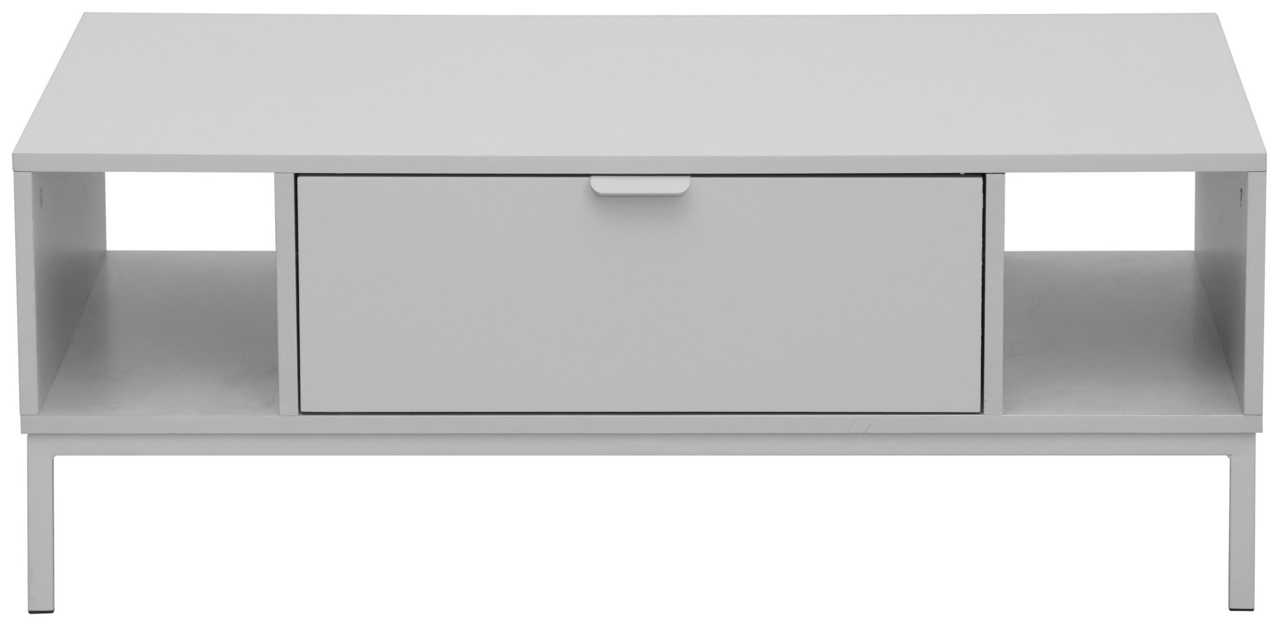 COUCHTISCH 100/60/38 cm rechteckig Kaschmir  - Kaschmir, Design, Holzwerkstoff/Metall (100/60/38cm) - MID.YOU