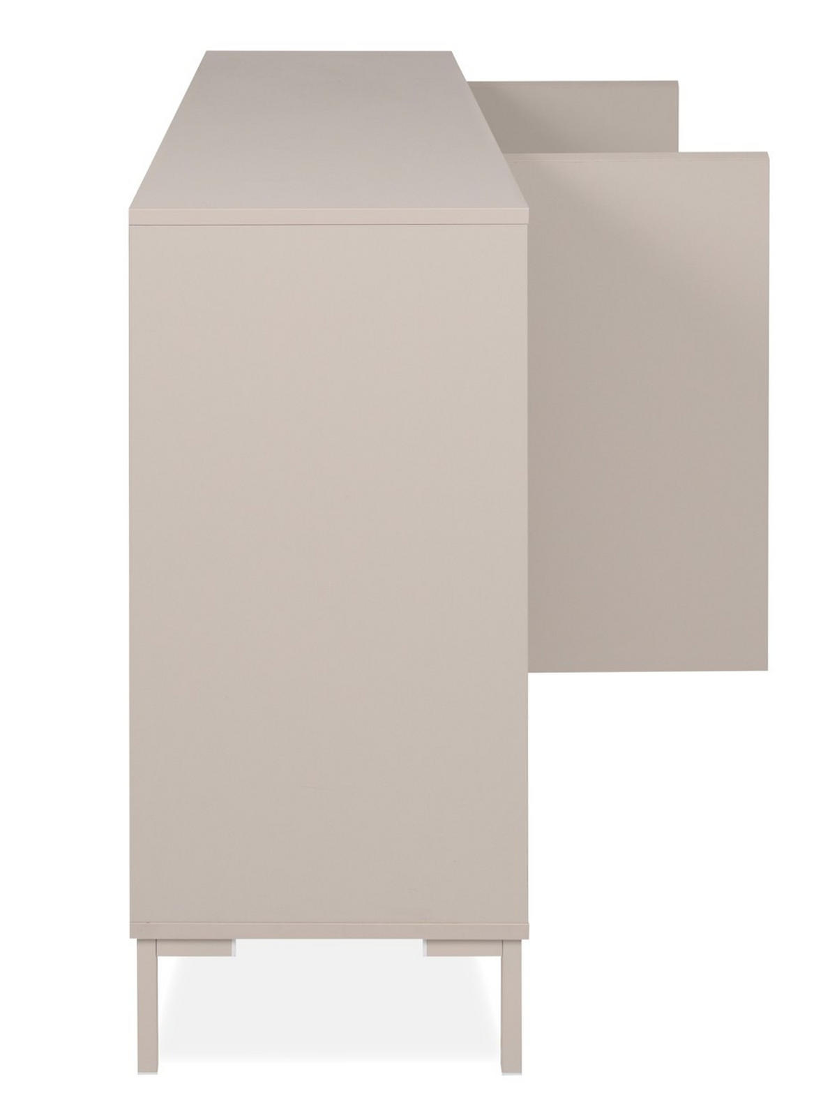 SIDEBOARD  170/87/40 cm 3 Schublade(n)  - Kaschmir, Design, Holzwerkstoff/Metall (170/87/40cm) - MID.YOU