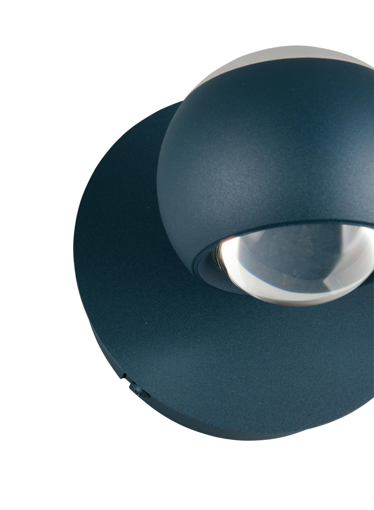 LED-WANDLEUCHTE Cannon 14,5/14,5 cm   - Blau, KONVENTIONELL, Metall (14,5/14,5cm) - Musterring