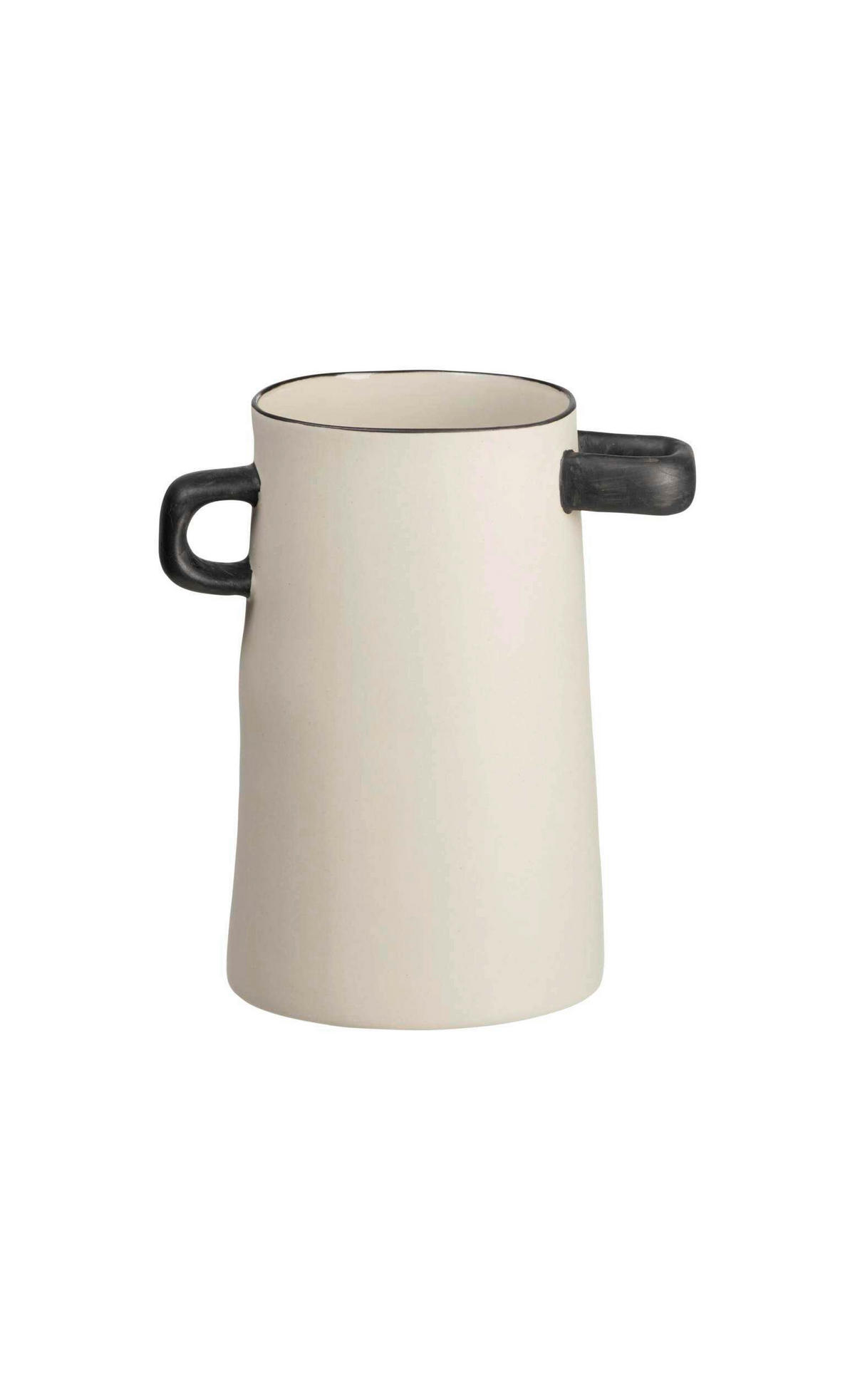 VAZA   21,5 cm  keramika  - naravne barve, Basics, keramika (17cm) - ASA