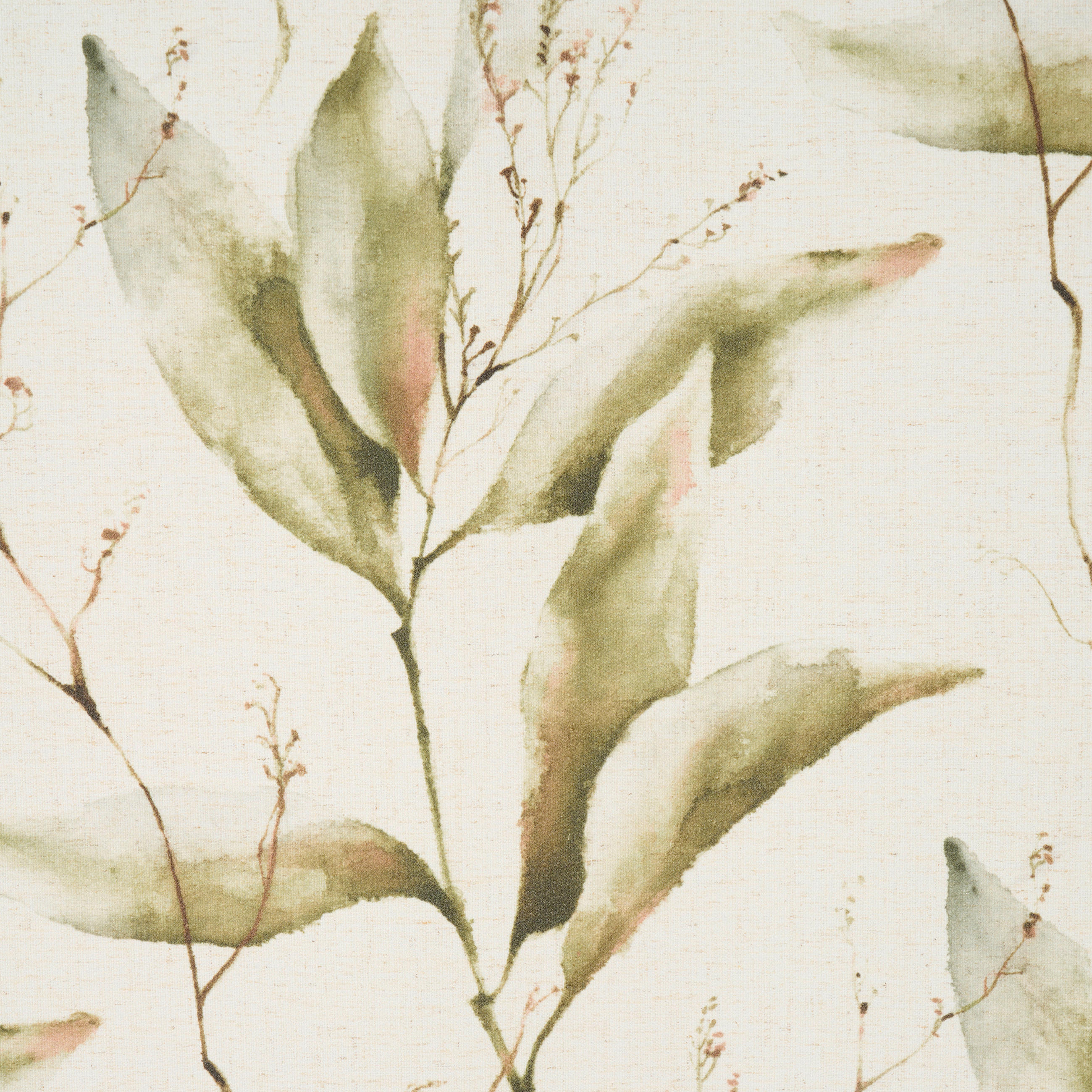 Material Perdele Și Draperii opac  - verde deschis, Basics, textil (148cm) - Esposa