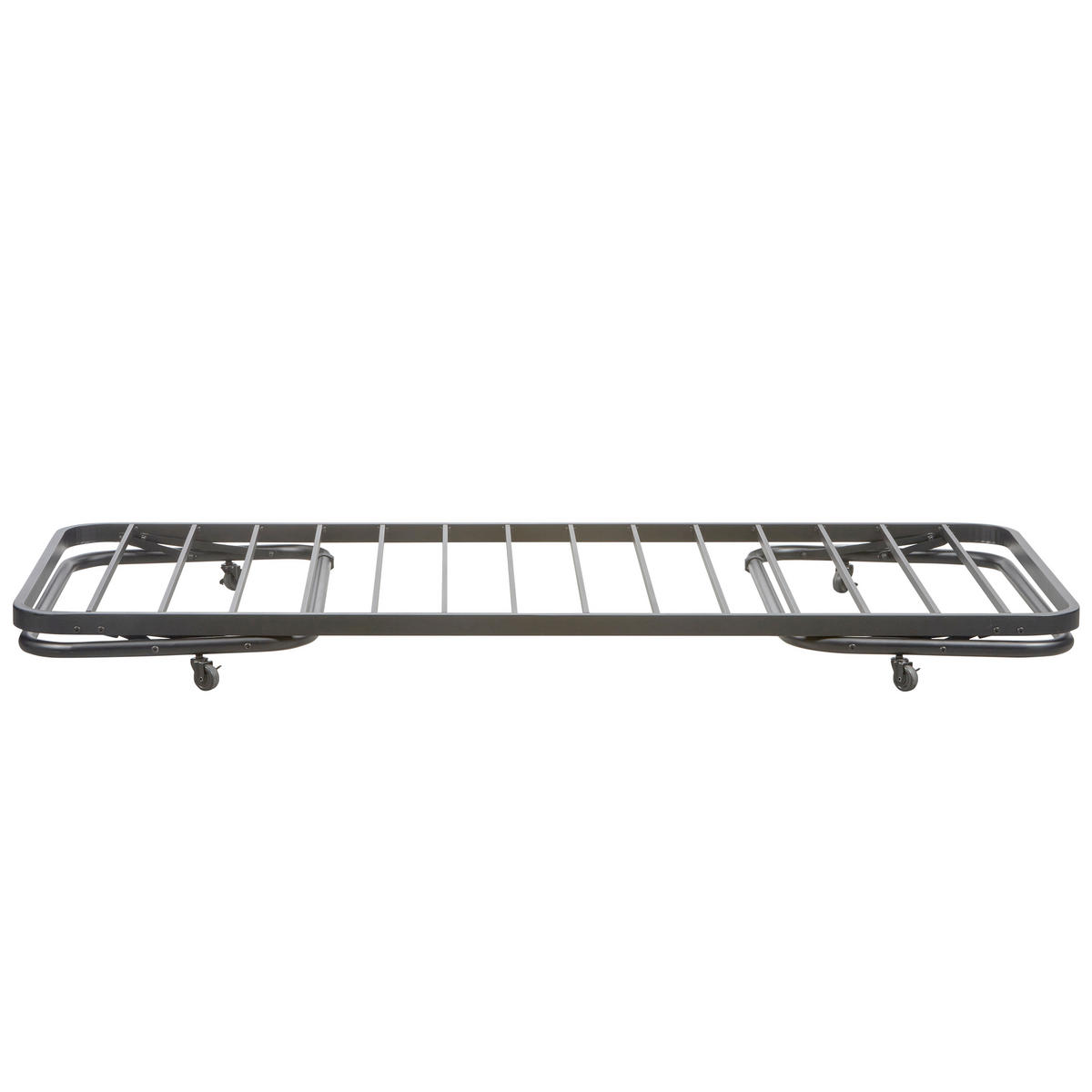 KLAPPBETT 90/200 cm Schwarz  - Schwarz, Basics, Metall (90/200cm) - MID.YOU